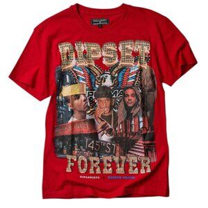 DIPSET FOREVER SHORT SLEEVE TEE - RED